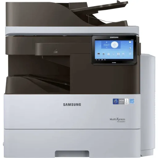IMPRESORA SAMSUNG M4580FX FOTOCOPIADORA LASER MONOCROMÁTICA/VEL HASTA 47PPM/RES HASTA 1200DPI/RAM 4GB/DUPLEX IMPRESIÓN Y ESCANEO/USB 2.0 & LAN PORT GIGABIT/CICLO MENSUAL MAX200.000 PÁG